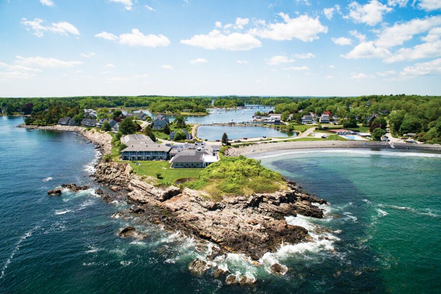Aerial View of Stage Neck Inn